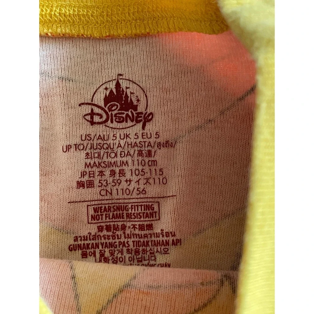 Disney Pixar Up Wilderness Explorer Pajama Set Kids Size 5 Russell